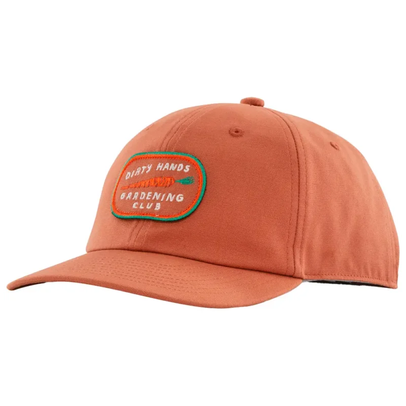 Casquette Patagonia Kid‘s Funhoggers Hat Fitz Roy Superbloom Rock Melon Populaire