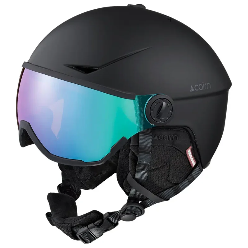 Achat Immédiat Casque de ski avec visière Cairn Rise Visor Pure Mat Cameleon Photo