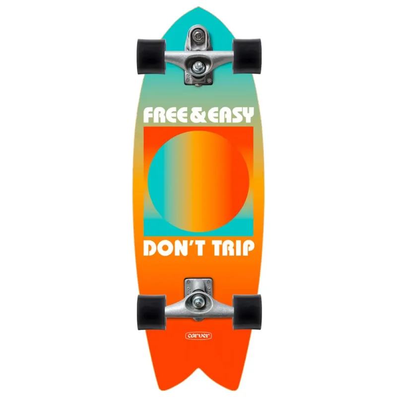 Surfskate Carver Skateboards Free & Easy Gradient Sun Cx Seulement Aujourd'hui