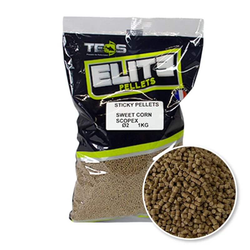 Bon Plan Pellets TEOS Elite Sticky Pellets Natural 2mm 1kg