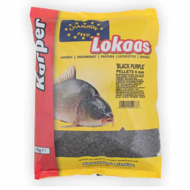 Pellet Champion Feed Black Purple Pellets 1kg Nouveauté