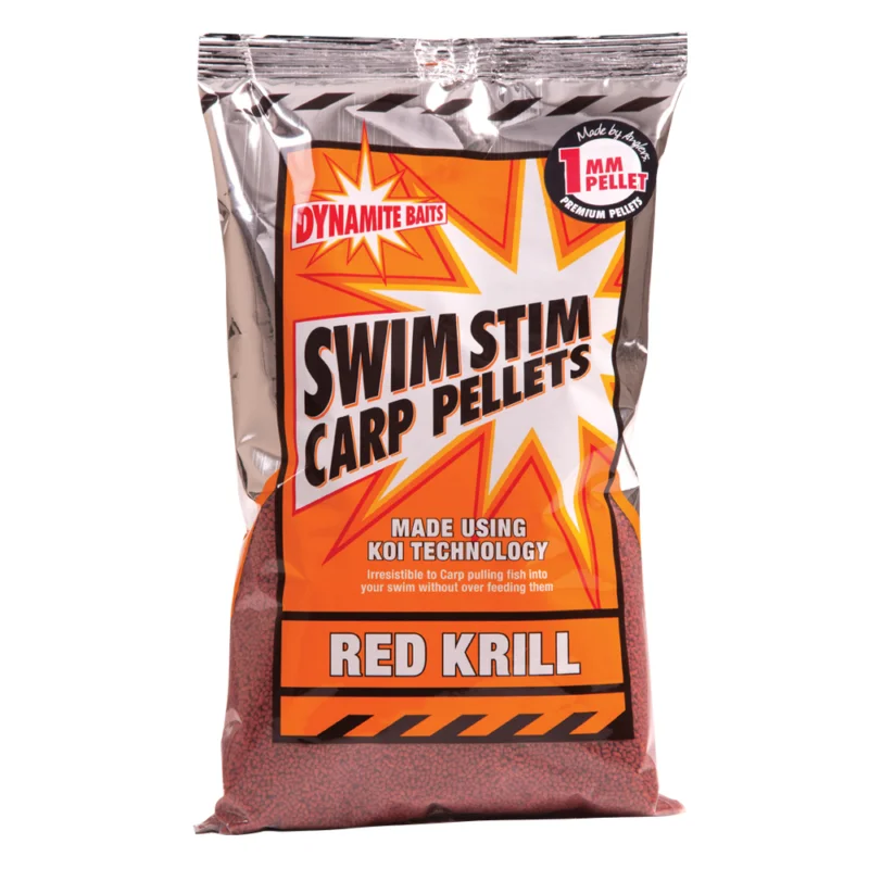 Dernier Modèle Pellets d‘eschage coup dynamite baits swim stim red krill 900g