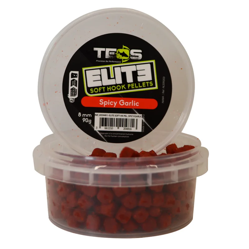 Achetez Aujourd'hui Pellets Soft Hook Teos Elite Spicy Garlic 8mm 90g