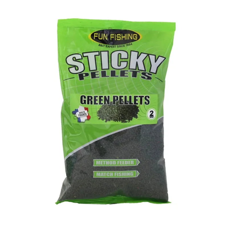 Prix Bas Pellets Fun Fishing Pellets Method Green Pellets