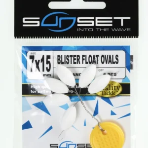 Blister Float Ovals Blanc Soldes