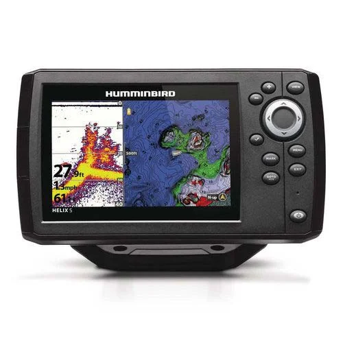 Nouveauté Combiné Humminbird Helix 5 G3 Chirp Sonde Tableau Arrière et Température