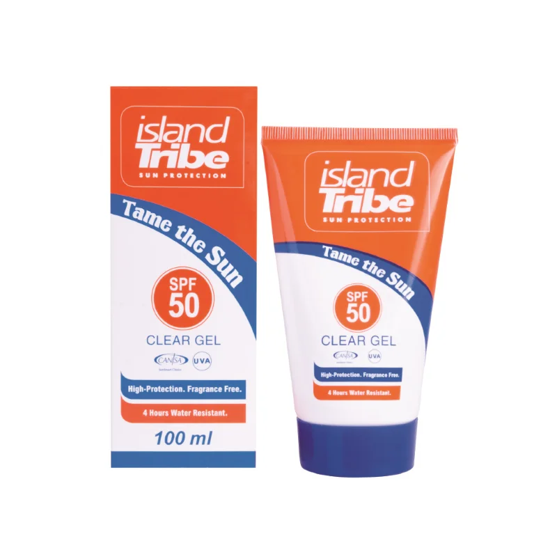 Super Prix Crème solaire Island Tribe SPF50 gel 100ml