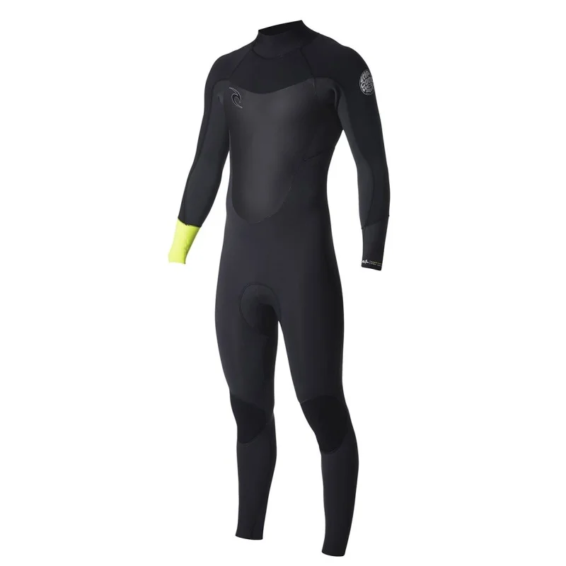 Prix Promo Combinaison Rip Curl Dawn Patrol 3/2 BackZip 2018 Lemon Taille