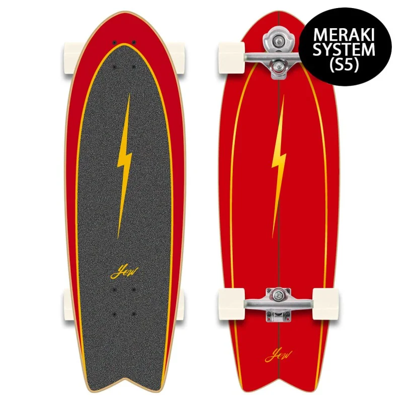 Offre Du Jour Surf skate YOW Pipe 32″ High Power Surfing Series