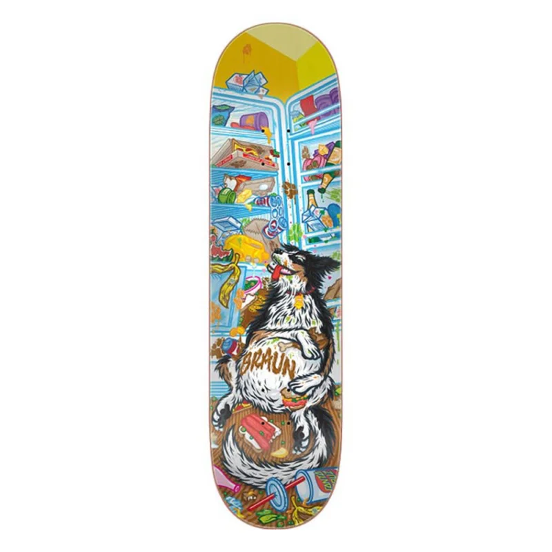 PLANCHE DE SKATE SANTA CRUZ BRAUN MUNCHIES EVERSLICK 8.25‘‘ Prix Réduit