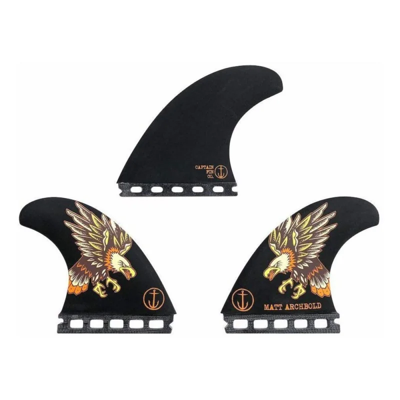 DERIVES CAPTAIN FIN MATT ARCHBOLD SPEED TRI-FINS Prix Réduit