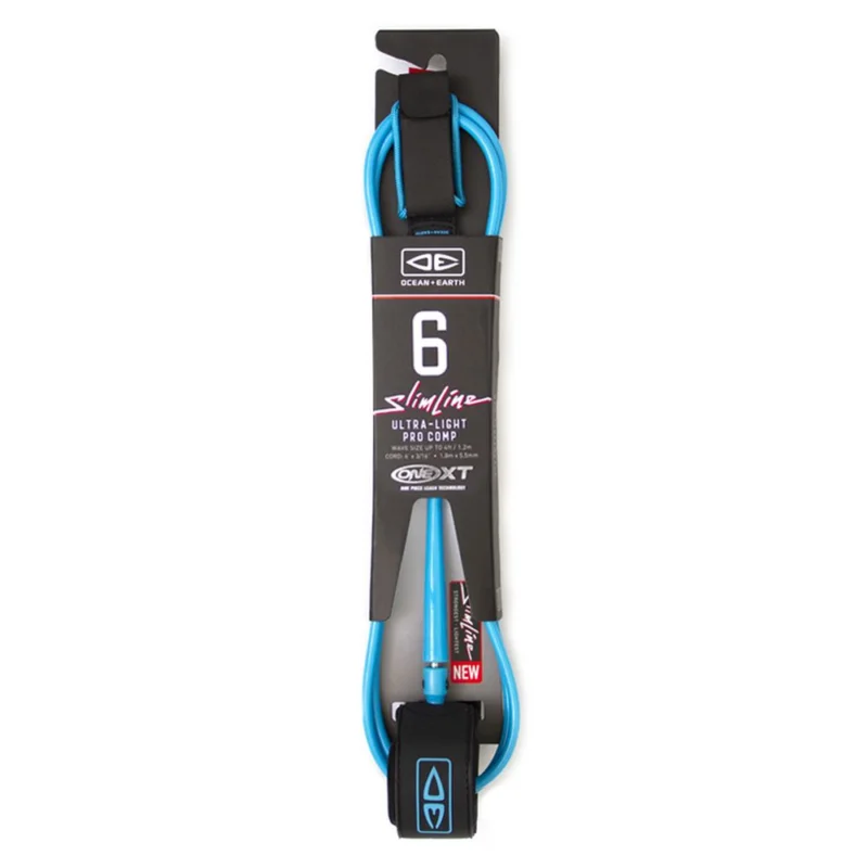 Petit Prix LEASH OCEAN EARTH ONE XT SLIMLINE COMP 6‘0‘‘