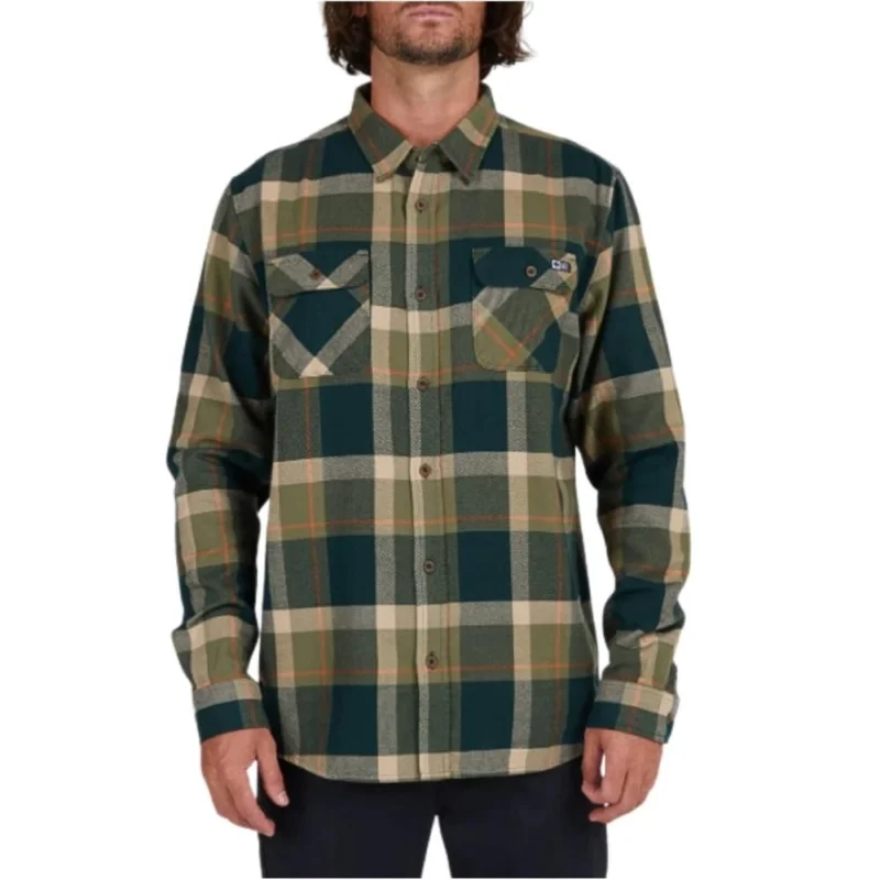 CHEMISE SALTY CREW DAWN PATROL FLANNEL Satisfait Ou Remboursé