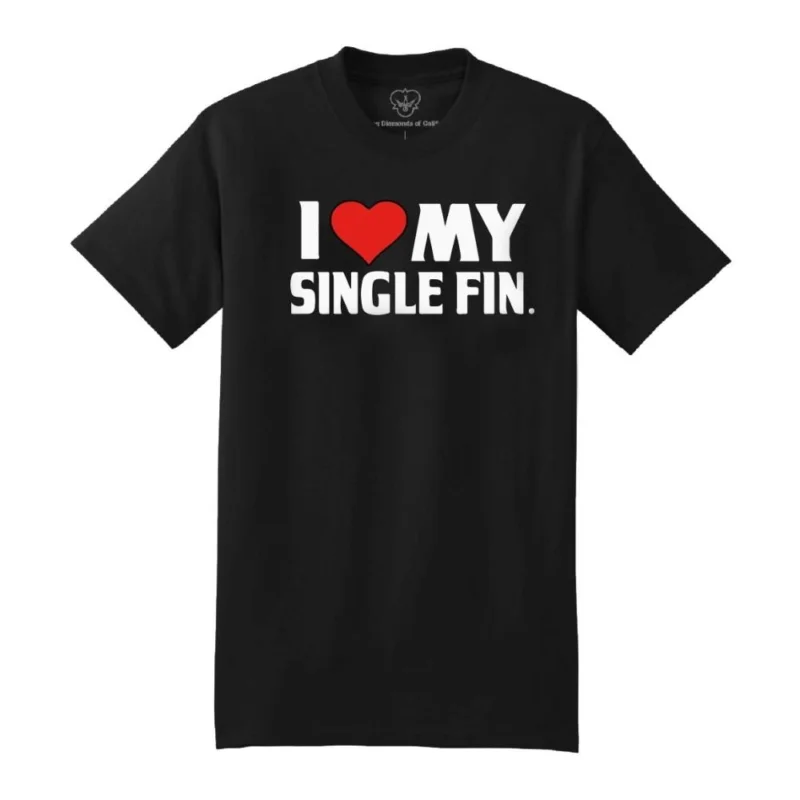 Pas Cher T-SHIRT FLYING DIAMONDS LOVE MY SINGLE FIN