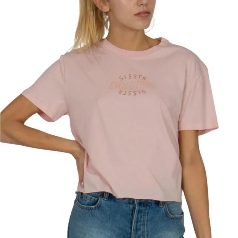 Meilleure Vente T-SHIRT SISSTREVOLUTION SISSTR REFLECTION CROP