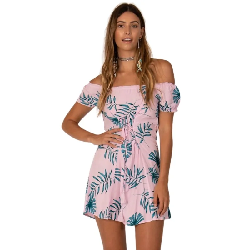 ROBE SISSTREVOLUTION PEASANATLY PALMIN Achetez Aujourd'hui