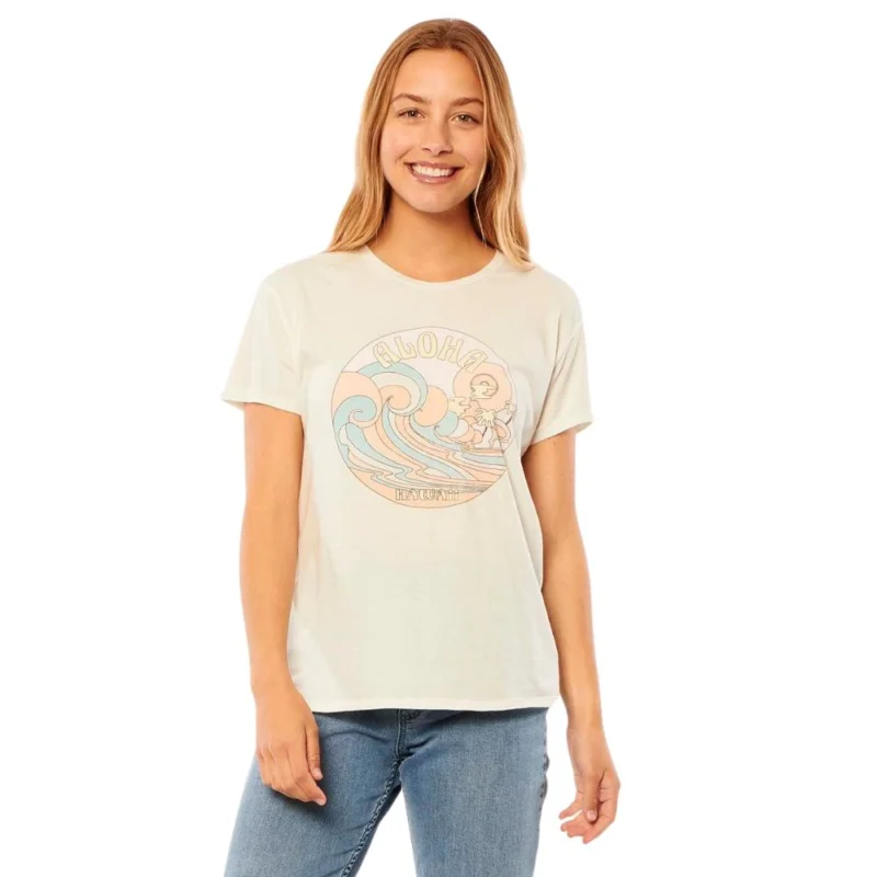 T-SHIRT SISSTREVOLUTION ALOHA WAVEY Jusqu'à Épuisement Des Stocks
