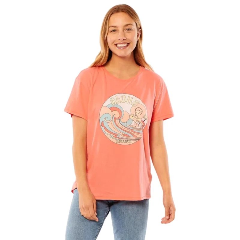 Prix Promo T-SHIRT SISSTREVOLUTION ALOHA WAVEY