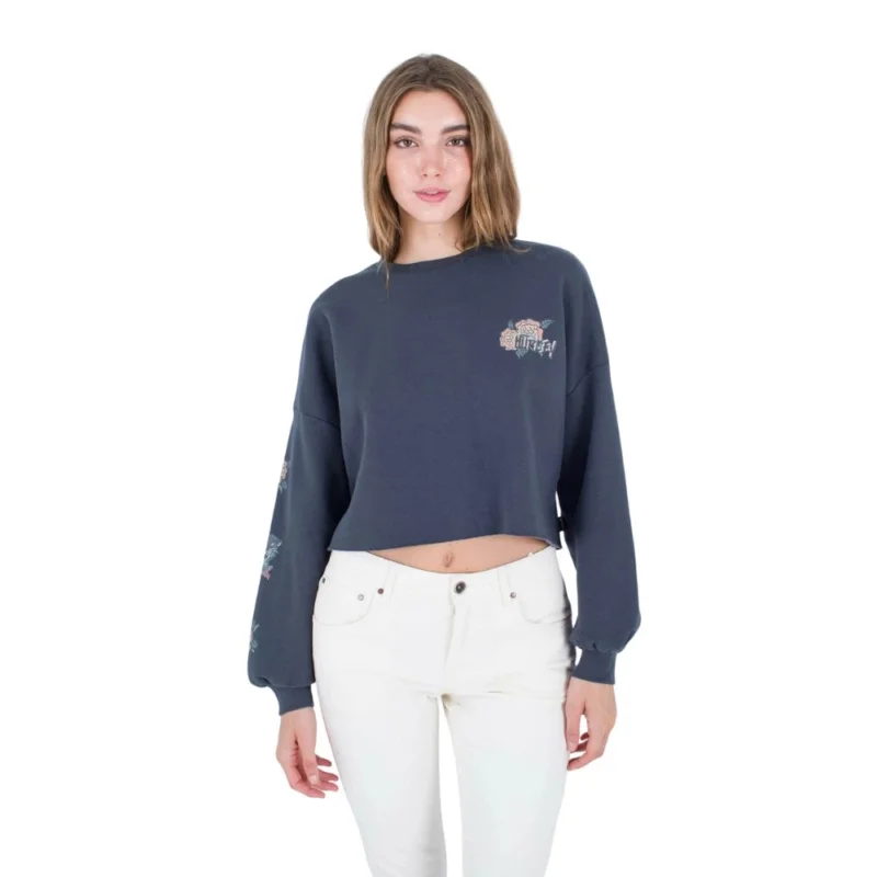 Authentique PULL HURLEY PANTHER CROPPED