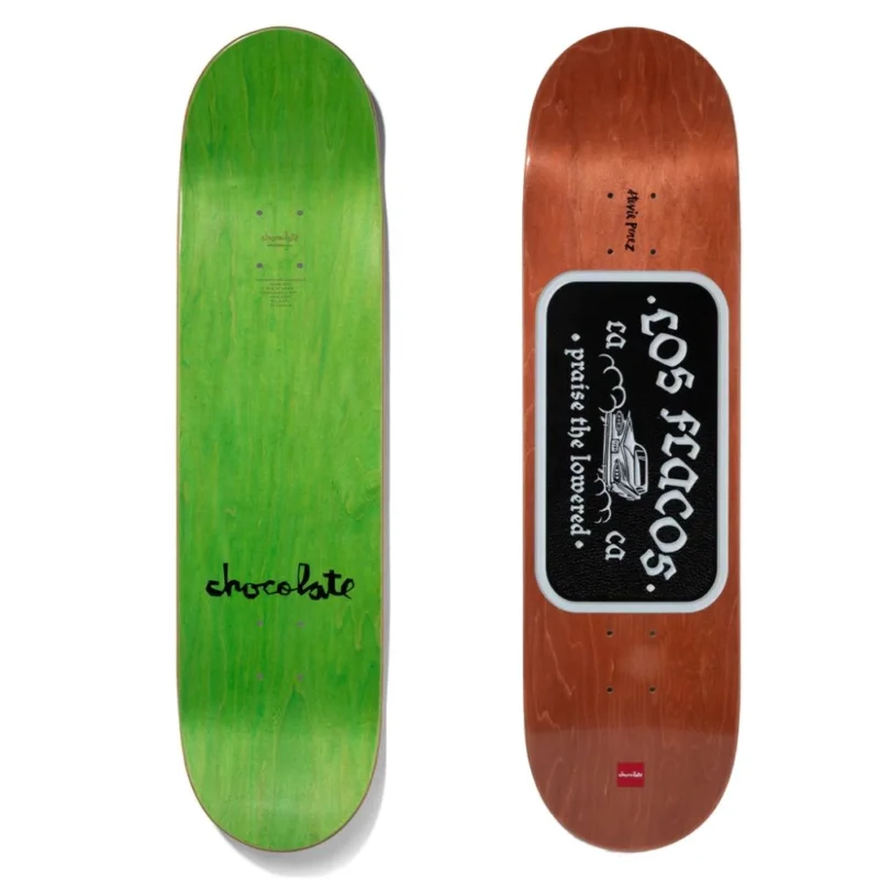 Nouvelle Collection PLANCHE DE SKATE CHOCOLATE PEREZ CAR CLUB 8.5‘‘