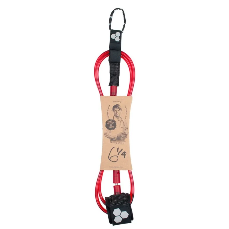 Super Prix LEASH CHANNEL ISLANDS DANE STANDARD 6‘ - Red
