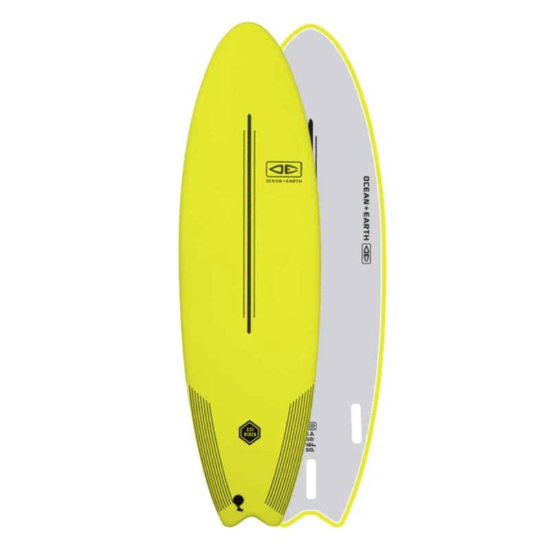 Meilleure Vente PLANCHE DE SURF OCEAN EARTH EZI RIDER 6‘0‘‘ - LIME