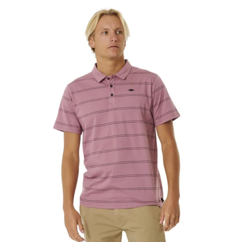 POLO SHIRT RIP CURL PLAIN STRIPE Quantité Limitée