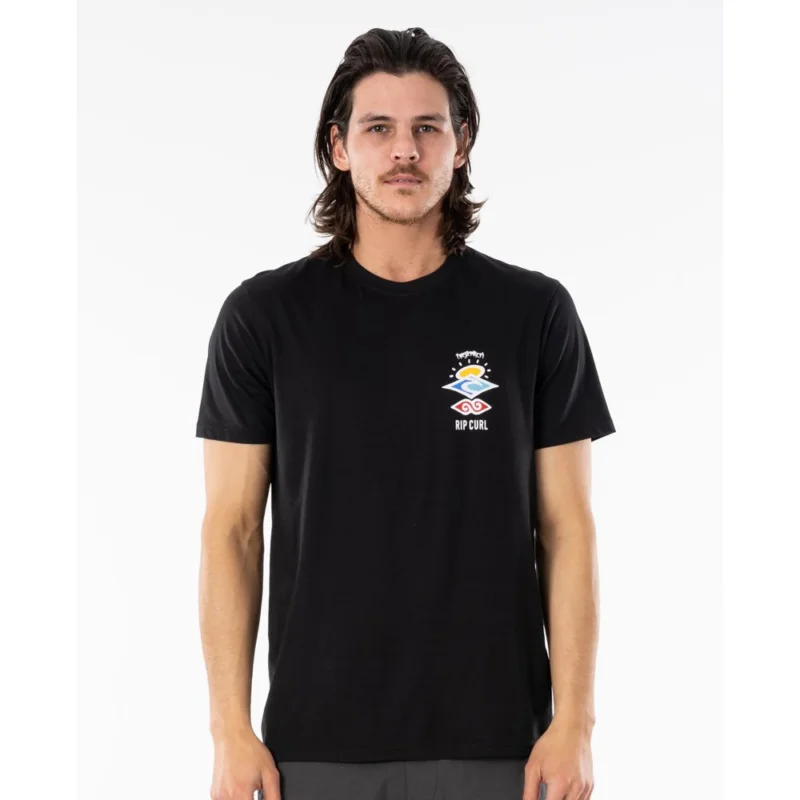 T-SHIRT RIP CURL SEARCH ESSENTIAL Remise