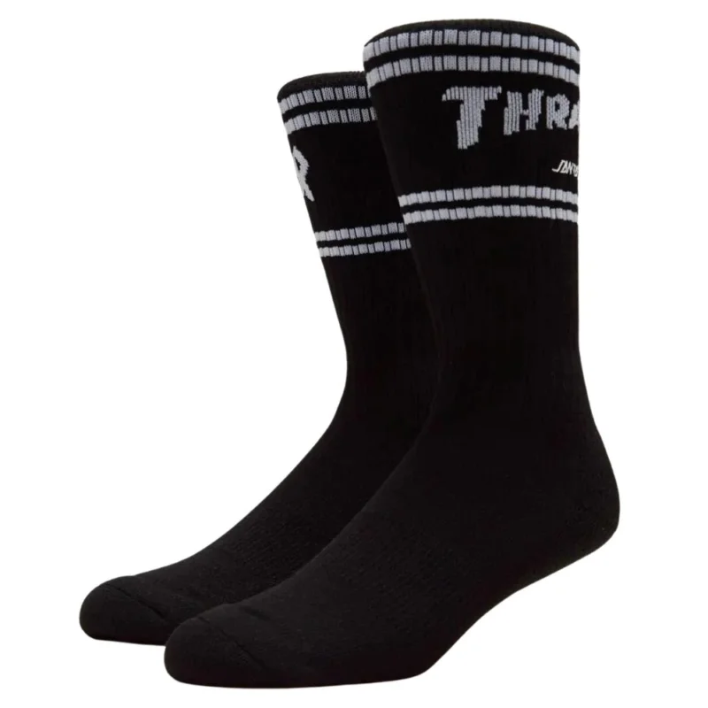 CHAUSSETTES SANTA CRUZ THRASHER SC STRIP CREW Marque