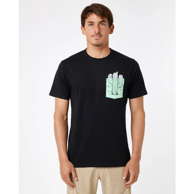 Nouvel Arrivage T-SHIRT RIP CURL INDA POCKET