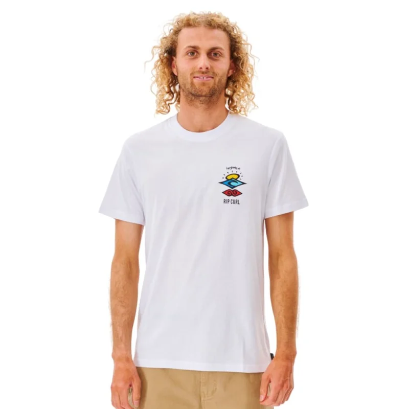 T-SHIRT RIP CURL SEARCH ICON TEE Haute Qualité