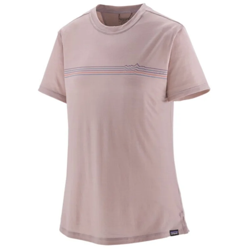 Dernière Chance T-SHIRT PATAGONIA CAP COOL MERINO BLEND GRAPH