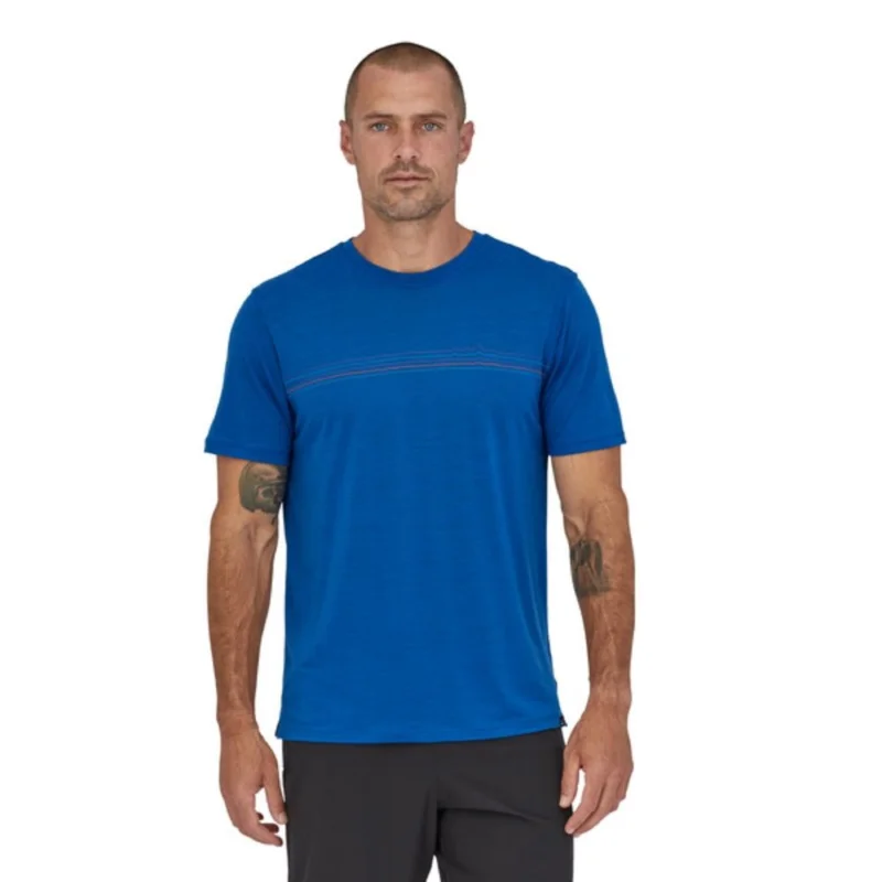 Expédition Rapide T-SHIRT PATAGONIA CAP COOL MERINO BLEND GRAPH