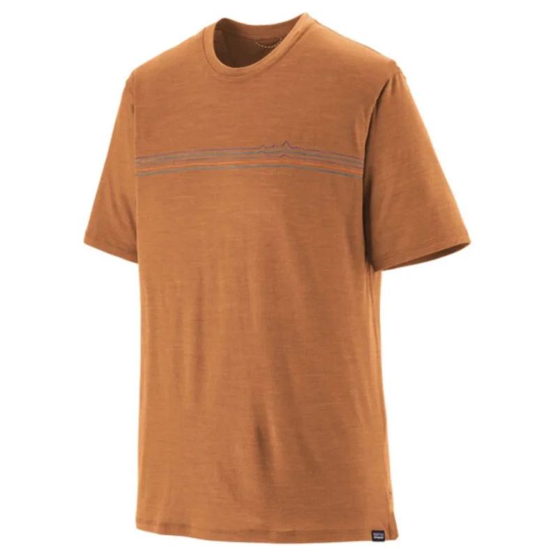 Nouveauté T-SHIRT PATAGONIA CAP COOL MERINO BLEND GRAPH