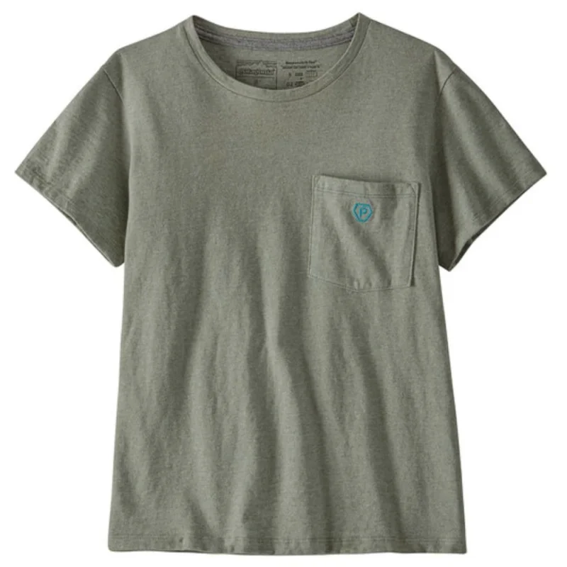 Expédié Aujourd'hui T-SHIRT PATAGONIA CLEAN CLIMB BLOOM POCKET RESPONSIBILI