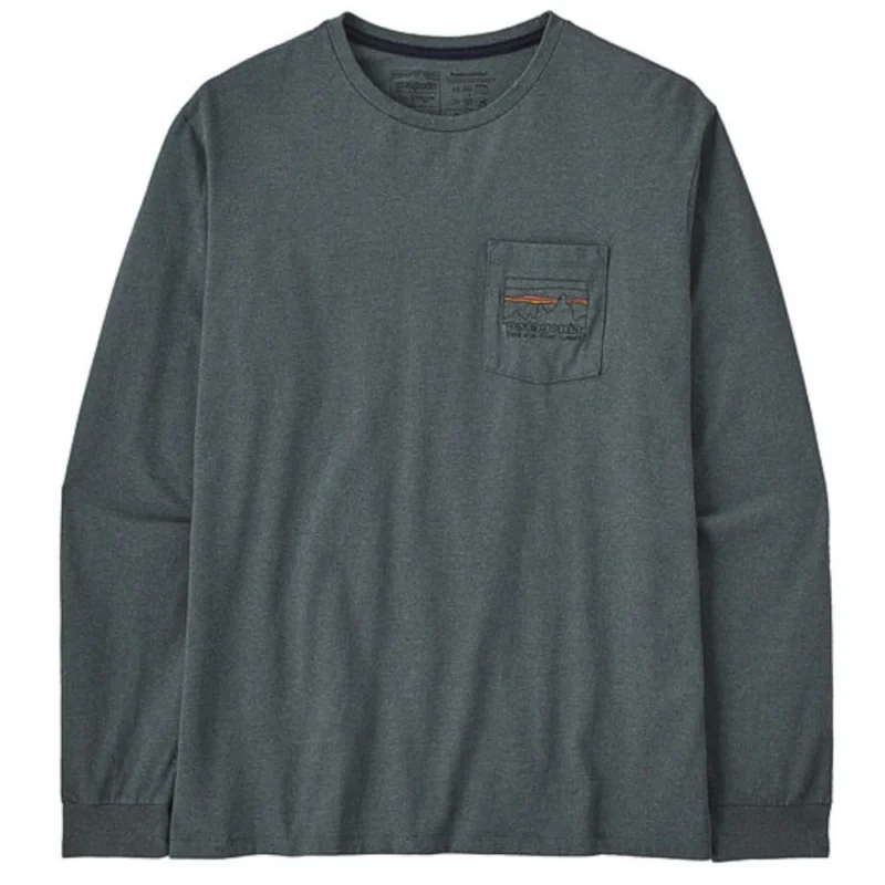 Acheter En Ligne T-SHIRT PATAGONIA ‘73 SKYLINE POCKET RESPONSIBILI