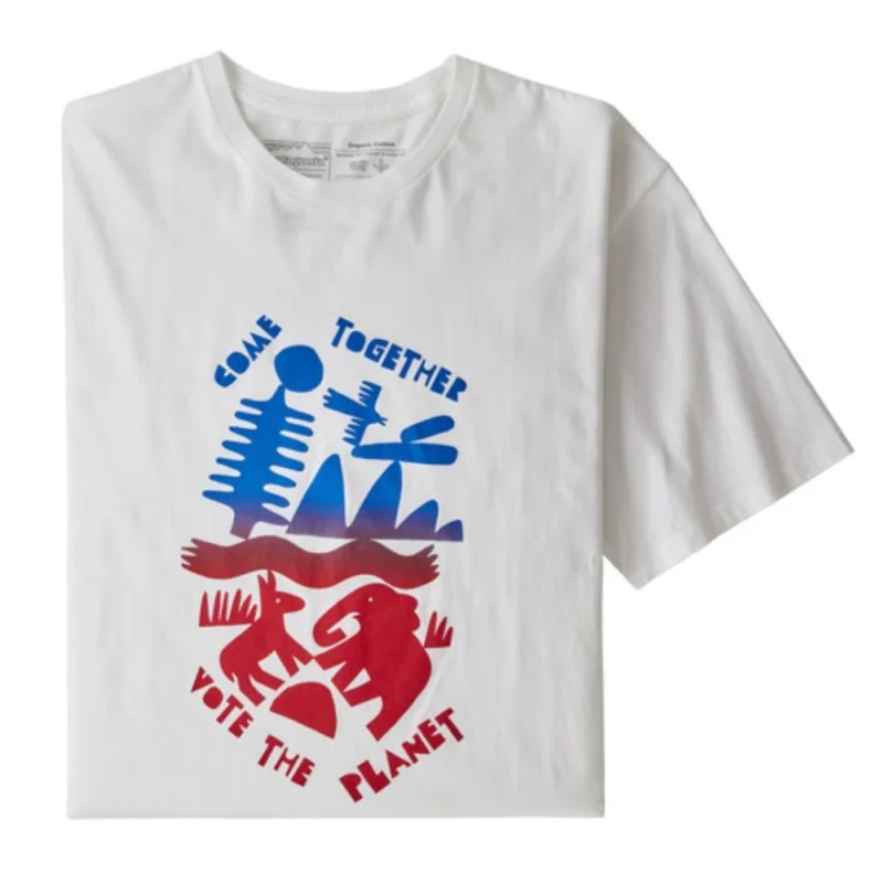 T-SHIRT PATAGONIA TOGETHER FOR THE PLANET ORG Acheter Direct
