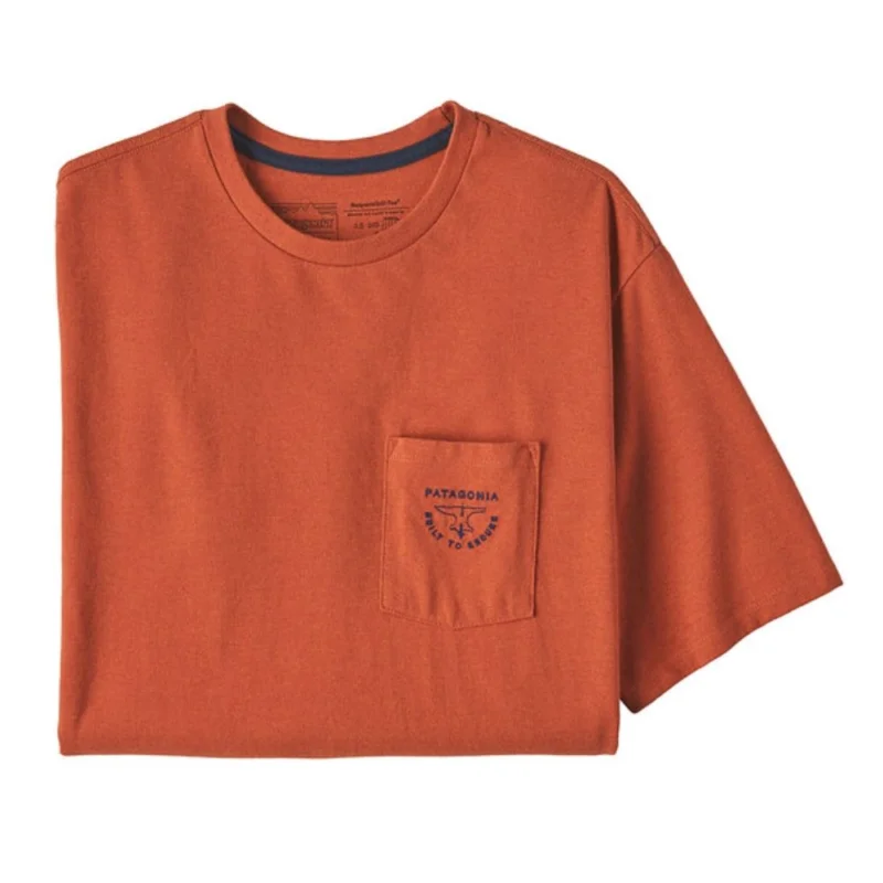 T-SHIRT PATAGONIA FORGE MARK CREST POCKET RESPON Bon Marché