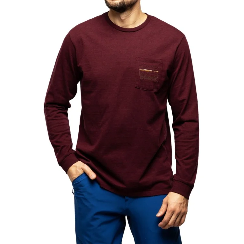 Meilleur Choix T-SHIRT PATAGONIA ‘73 SKYLINE POCKET RESPONSIBILI