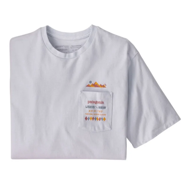 T-SHIRT PATAGONIA SPIRITED SEASONS POCKET RESPON Authentique