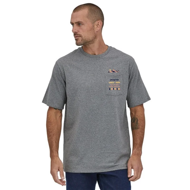 T-SHIRT PATAGONIA SPIRITED SEASONS POCKET RESPON Marque