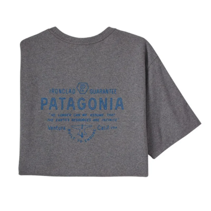 T-SHIRT PATAGONIA FORGE MARK Prix Bas