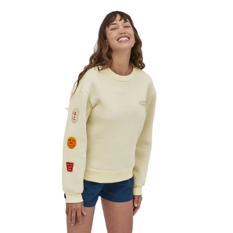PULL PATAGONIA CLEAN CLIMB BADGES UPRISAL Bon Plan