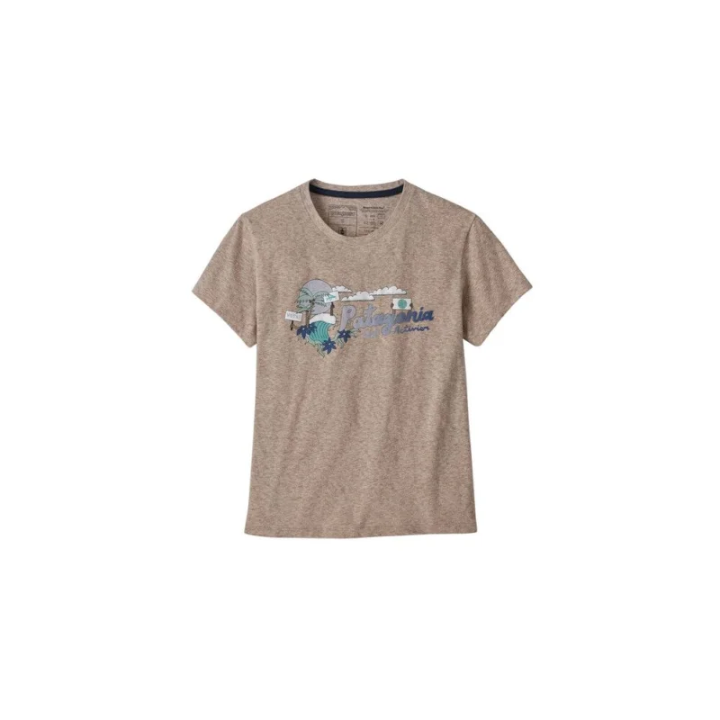 Haute Qualité T-SHIRT PATAGONIA PALM PROTEST RESPONSIBILI