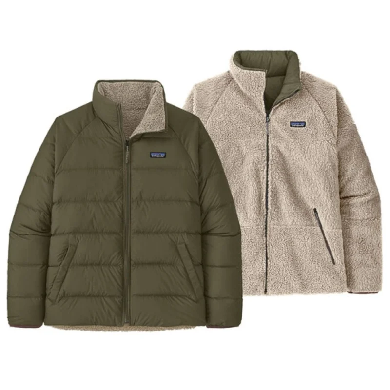 MANTEAU PATAGONIA REVERSIBLE SILENT DOWN Authentique