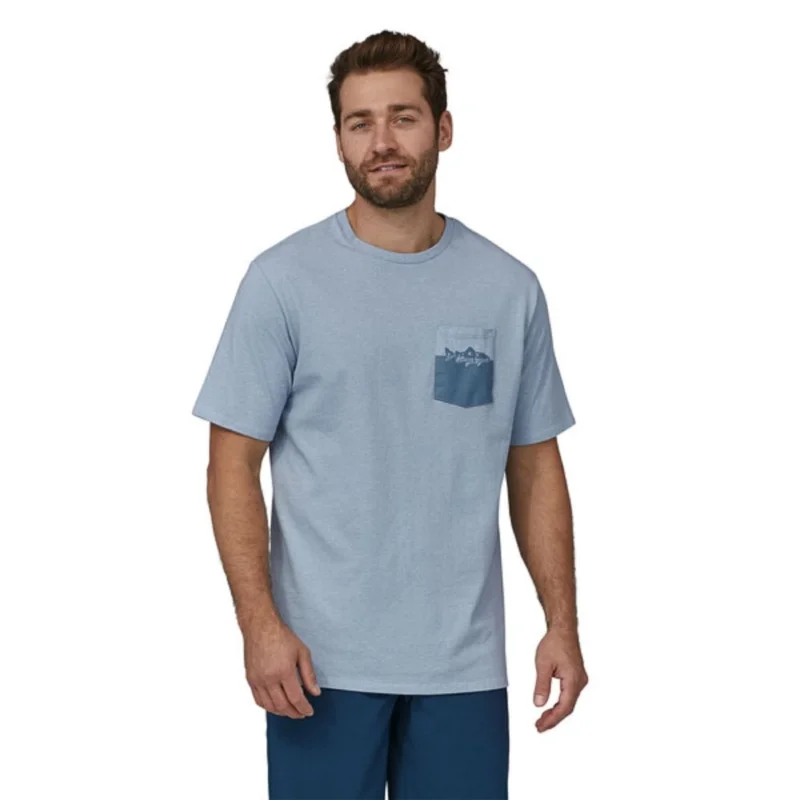 Prix Promo T-SHIRT PATAGONIA WILD WATERLINE POCKET