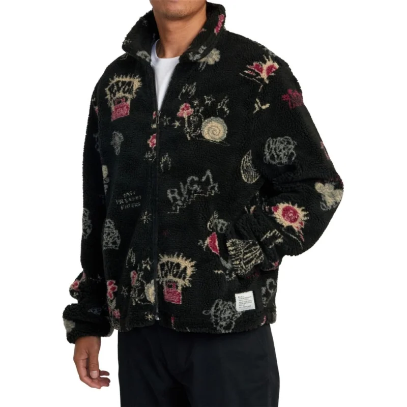 MANTEAU RVCA GROOVE SHERPA Authentique