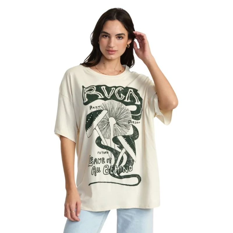 Top Vente T-SHIRT RVCA LEAVE BEHIND
