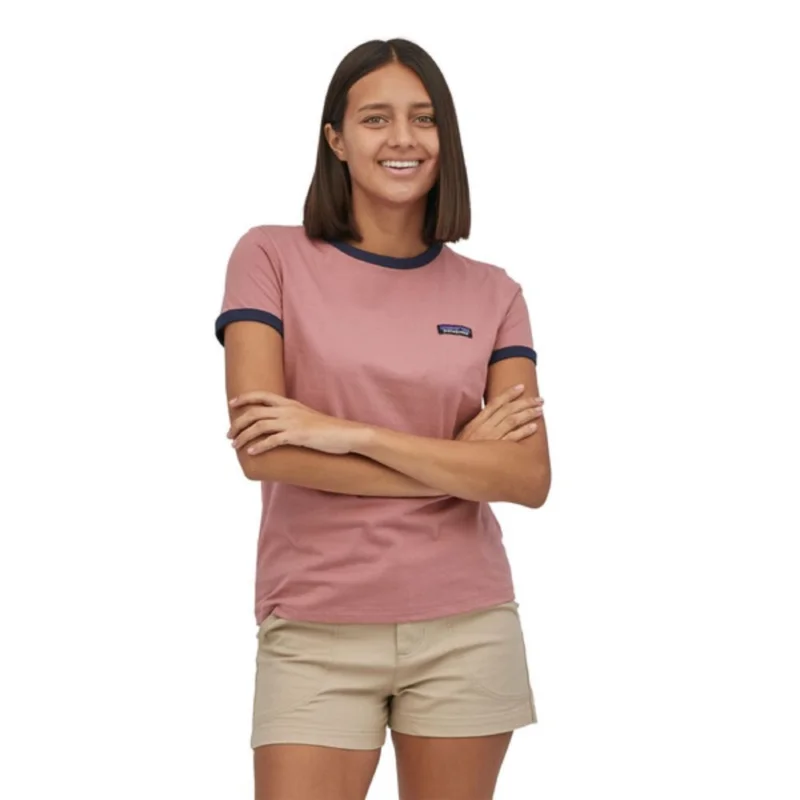 Dernière Chance T-SHIRT PATAGONIA P-6 LABEL ORGANIC RINGER