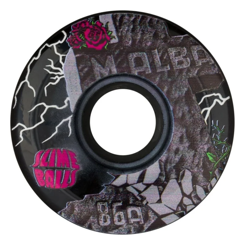 ROUES SANTA CRUZ 60MM MALBA OG SLIME BLACK 86A Réduction